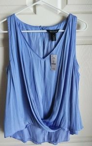 White House Black Market satin top